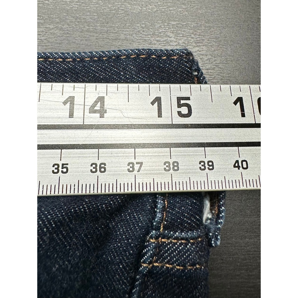 Everlane Uniform Athletic 4-Way Stretch Organic Jean Mens 30x29 Dark Wash Indigo - Picture 7 of 8